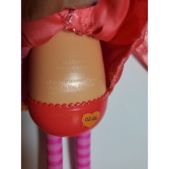 LALALOOPSY Lady Doll 12" 2009 MGA purple hair with dress and no shoes :( - Picture 7 of 11